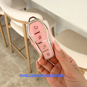 Luxury BYD Protective Key Cover in Candy Pink