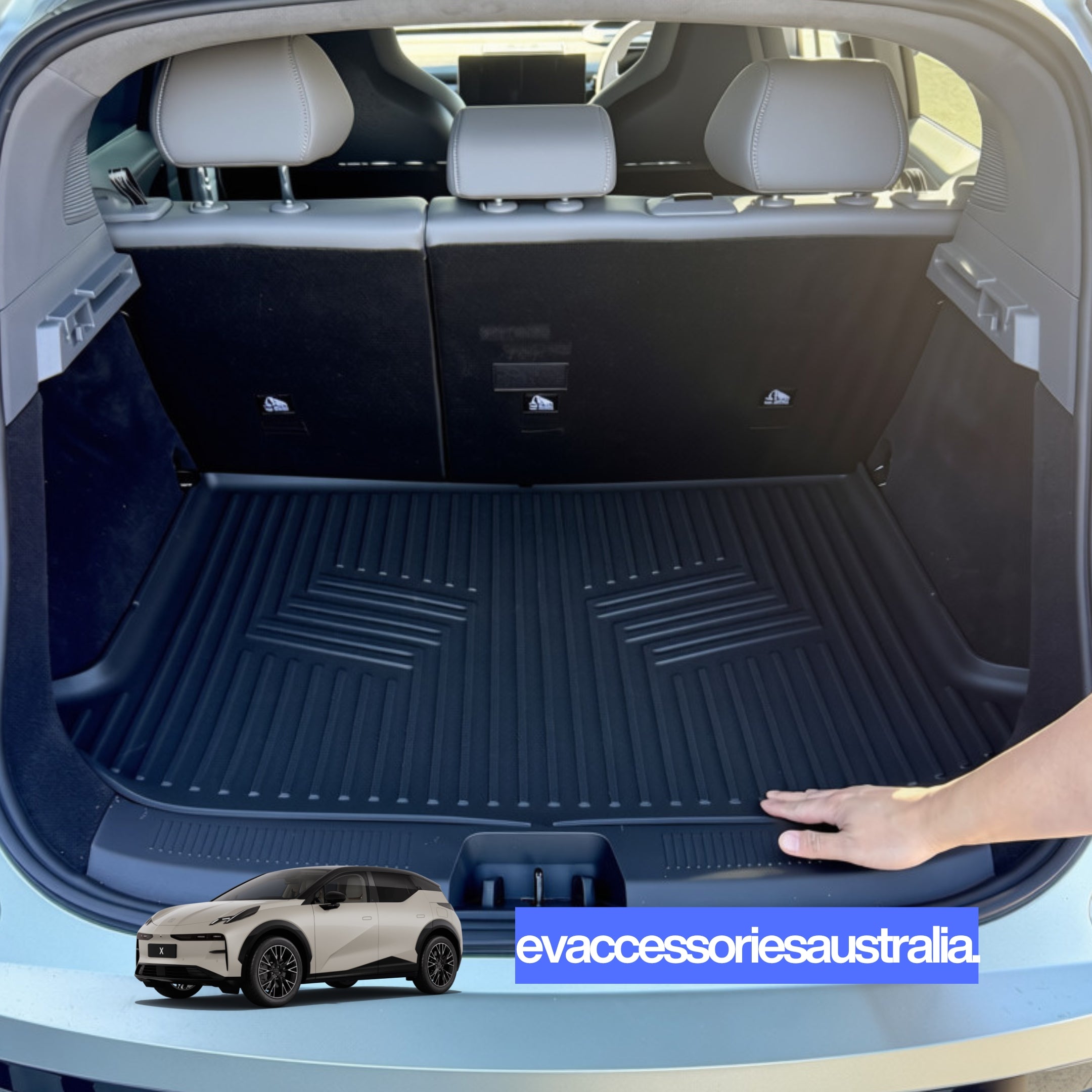 Zeekr X Premium Trunk Boot Protector Mat – Custom Moulded 3D Design