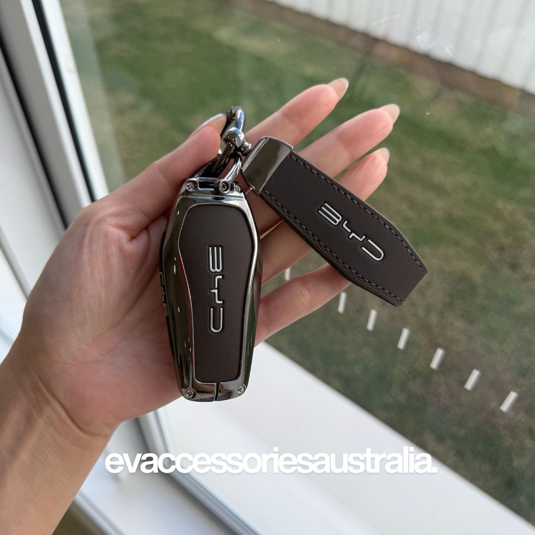 BYD Premium Designer Alloy Remote Key Case in Black