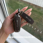 BYD Premium Designer Alloy Remote Key Case in Black