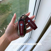 Denza Premium Alloy Remote Key Case in Wine Red