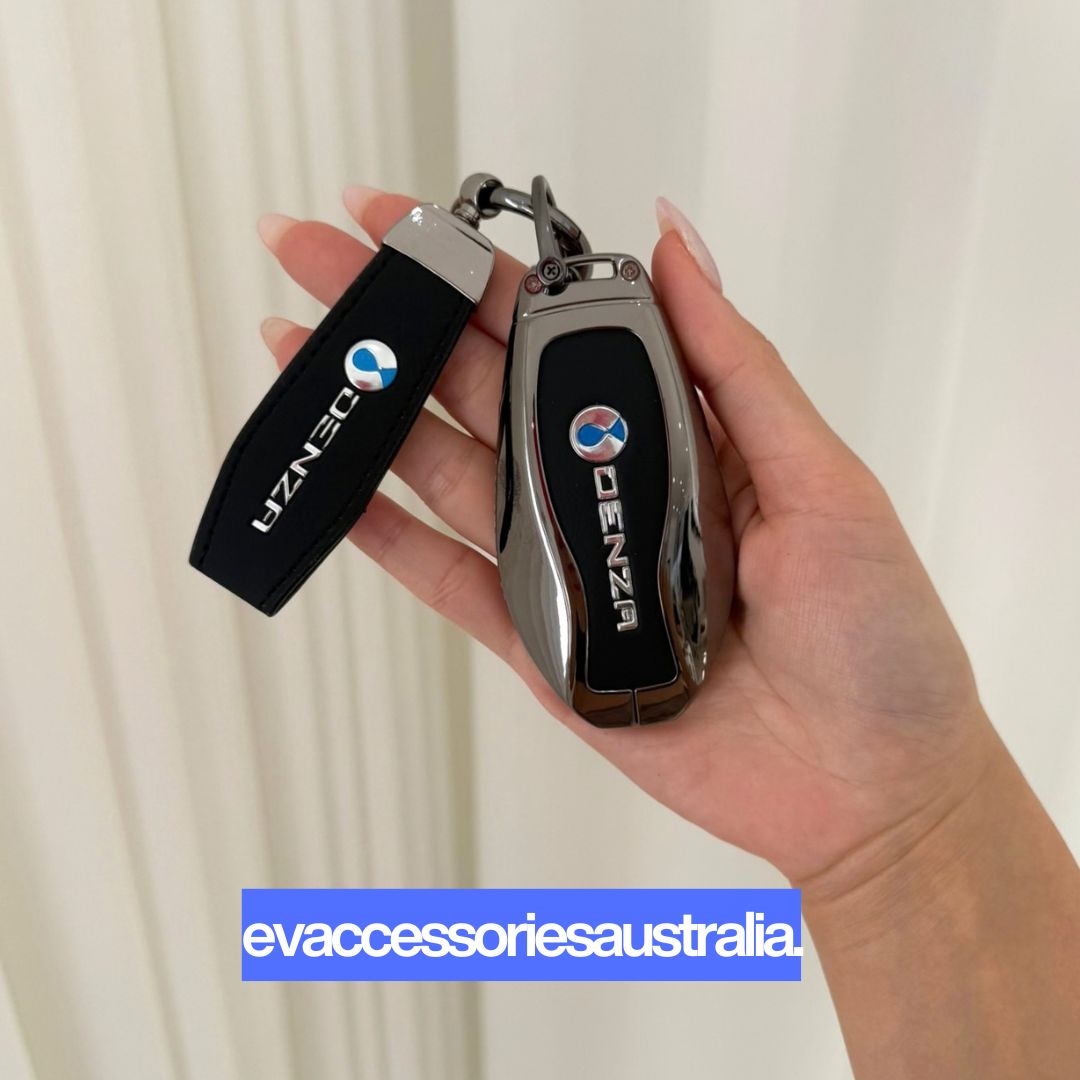 Denza Premium Alloy Remote Key Case in Black