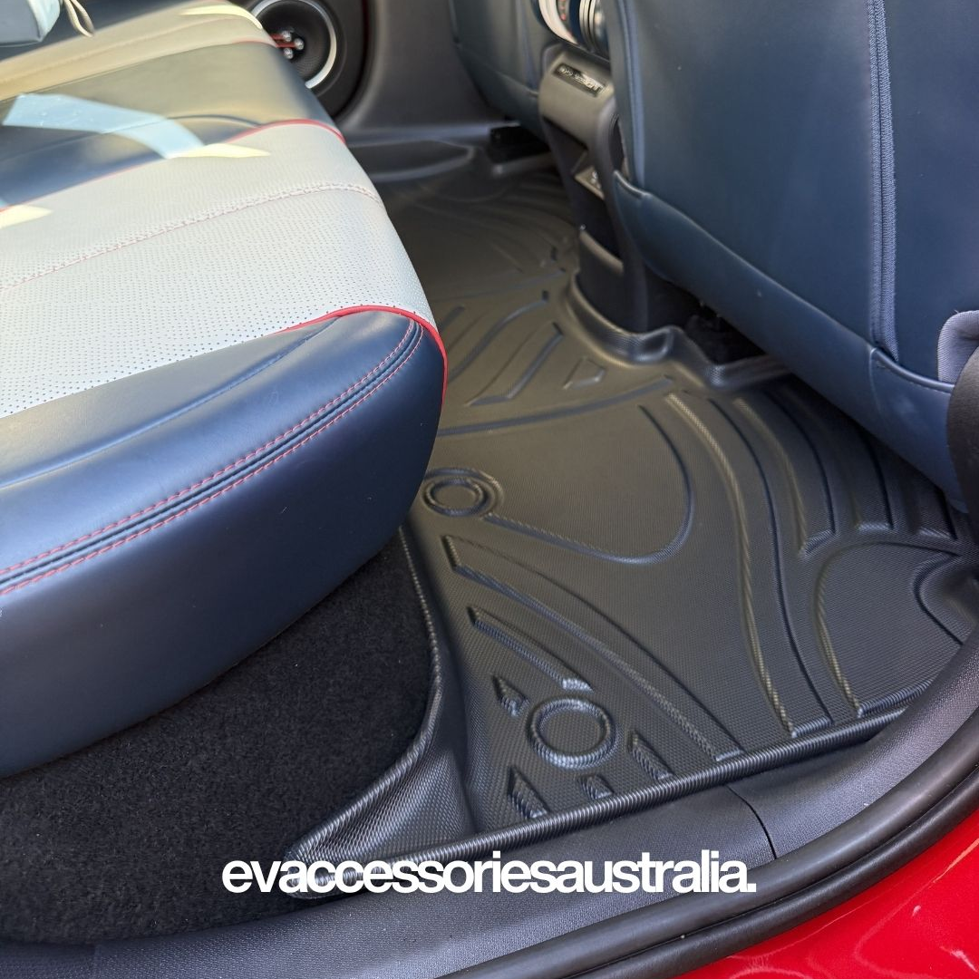 BYD Atto 3 Premium 3D Custom Moulded Floor mats (Front and Rear)
