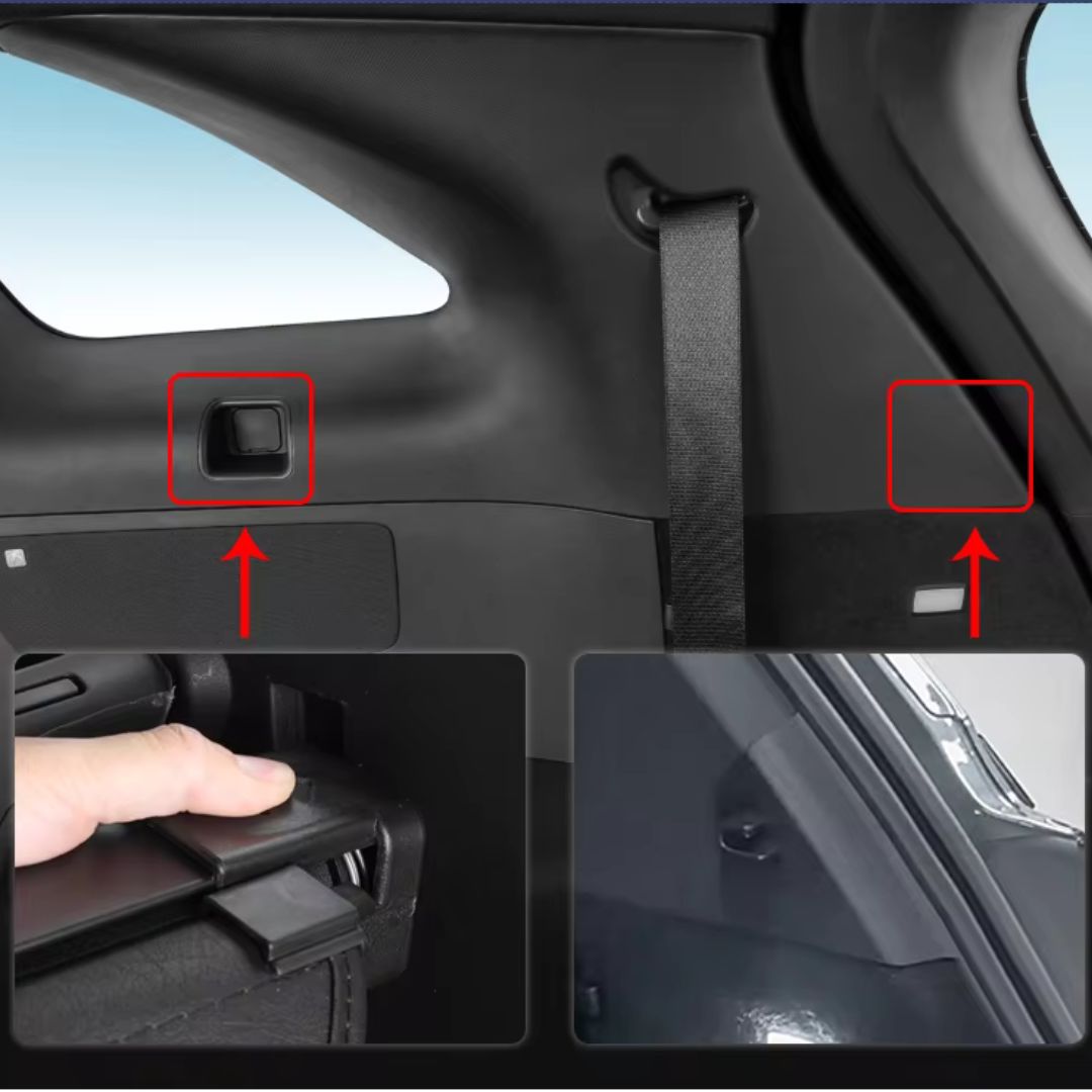 BYD Sealion 8 Retractable Cargo Cover & Boot Privacy Blind – Custom Fit (2026-Present)
