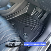 BYD Seal Premium 3D Custom Moulded Floor Mats – Heavy Duty Waterproof TPE (2023-Present)