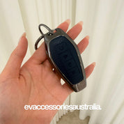 Denza Sleek Alloy Remote Key Case in Deep Blue