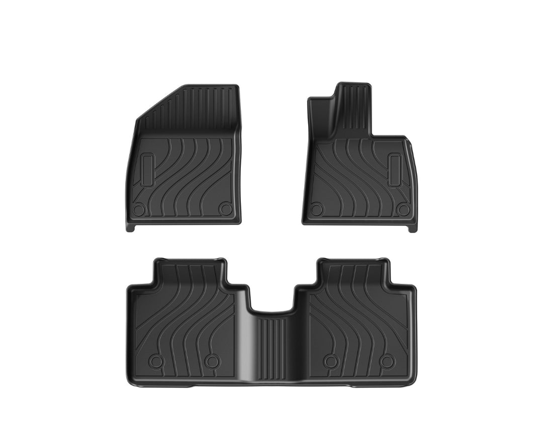 Zeekr 7X Premium 3D Custom Moulded Floor Mats (Front and Rear) - Extra Durable TPE Protection