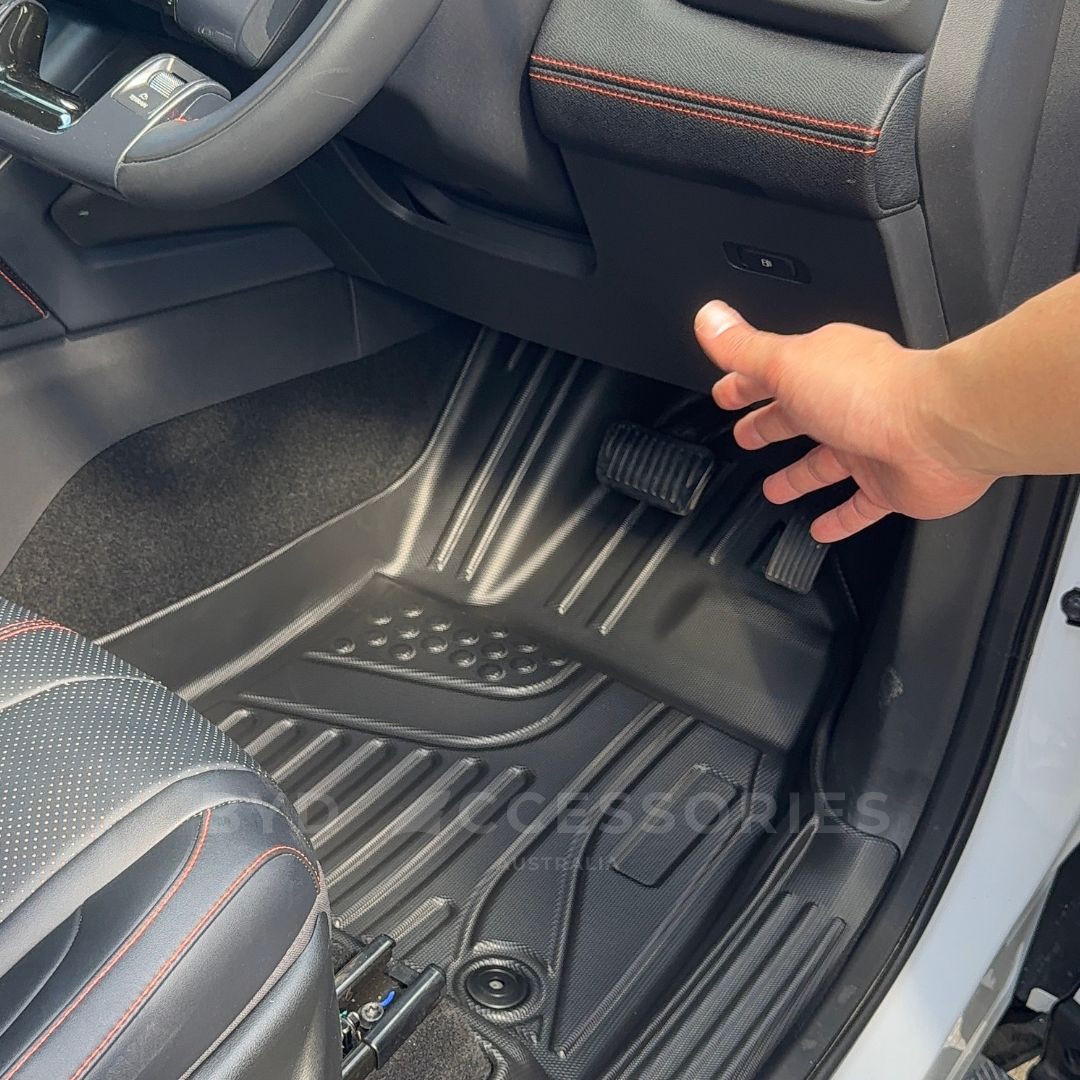 BYD Shark 6 Premium 3D Custom Moulded Floor Mats with Extended Sides