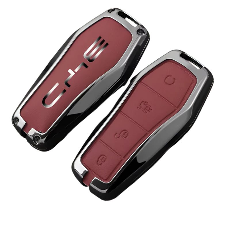 Byd Key BYD Premium Designer Alloy Remote Key Case in Wine Red – EV ACCESSORIES ...