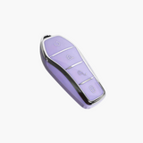 Luxury BYD Protective Key Cover in Lilac Sliver