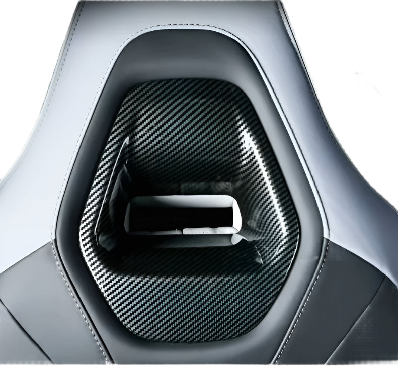 Rear Seat Headrest Protector Cover in Carbon Fibre (Set of 2) - BYD Seal 2022- PRESENT