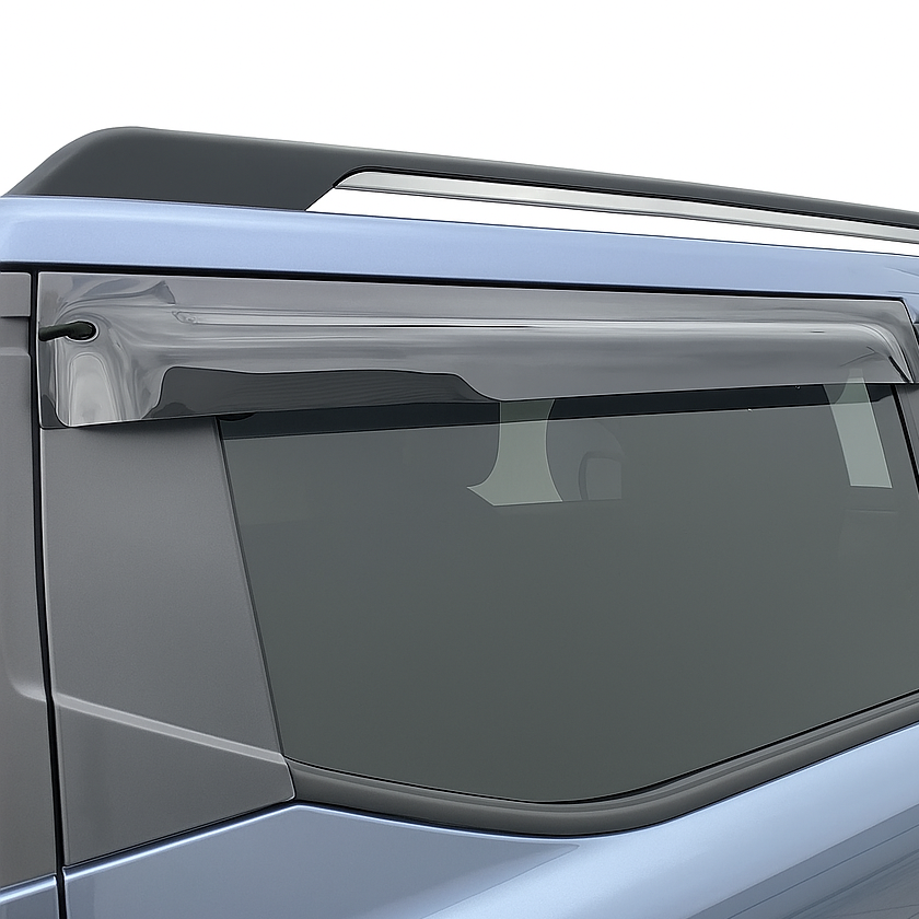 BYD SHARK 6 PREMIUM BLACK WEATHERSHIELDS PROTECT RAIN WEATHER 3
