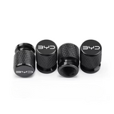 BYD Tyre Valve Caps - High Grade Aluminium - Design A