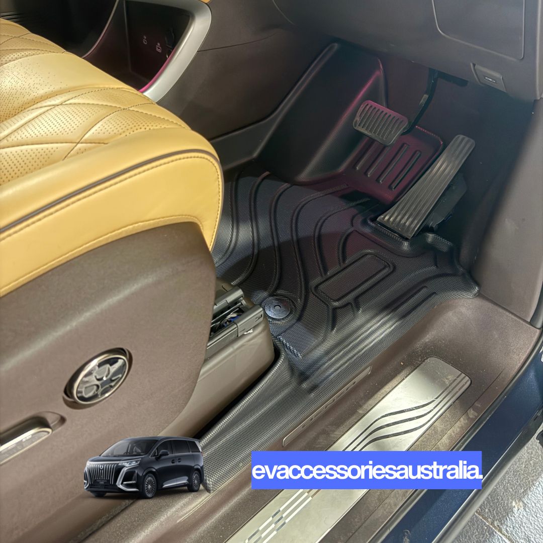Denza D9 Premium 3D Custom Moulded Floor Mats (Full Set - 3 Rows)