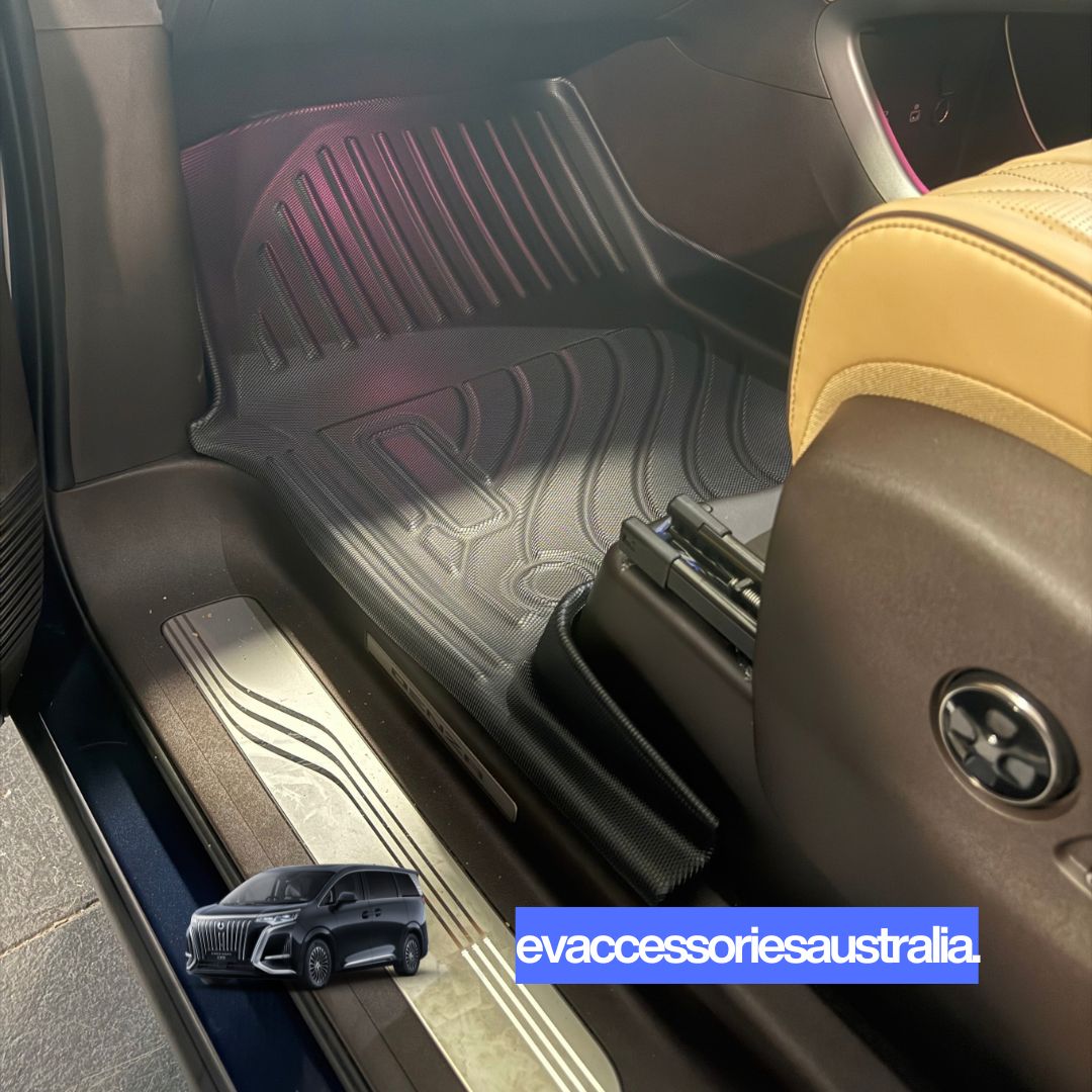 Denza D9 Premium 3D Custom Moulded Floor Mats (Full Set - 3 Rows)