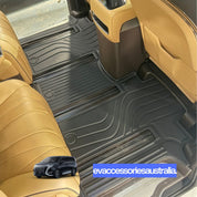 Denza D9 Premium 3D Custom Moulded Floor Mats (Full Set - 3 Rows)