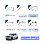 Gloss Black Weathershields — Denza B5 2026+