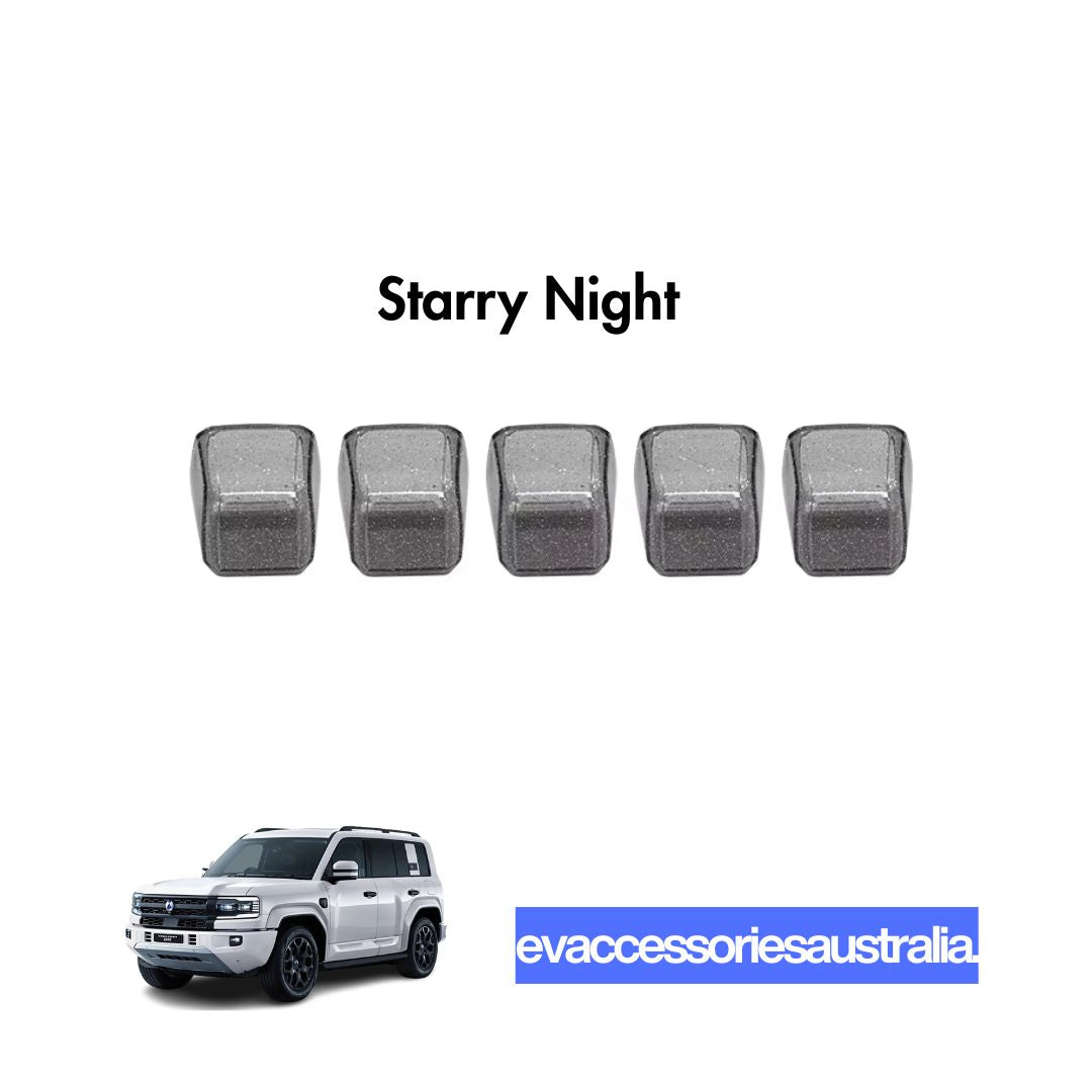 Center Console Button Protector Covers (Pack of 5) - Denza B5 2026+