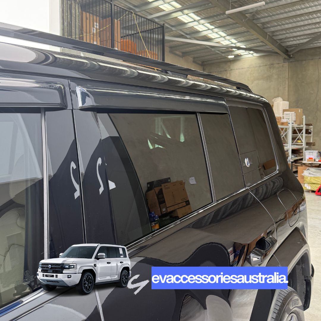Gloss Black Weathershields — Denza B5 2026+