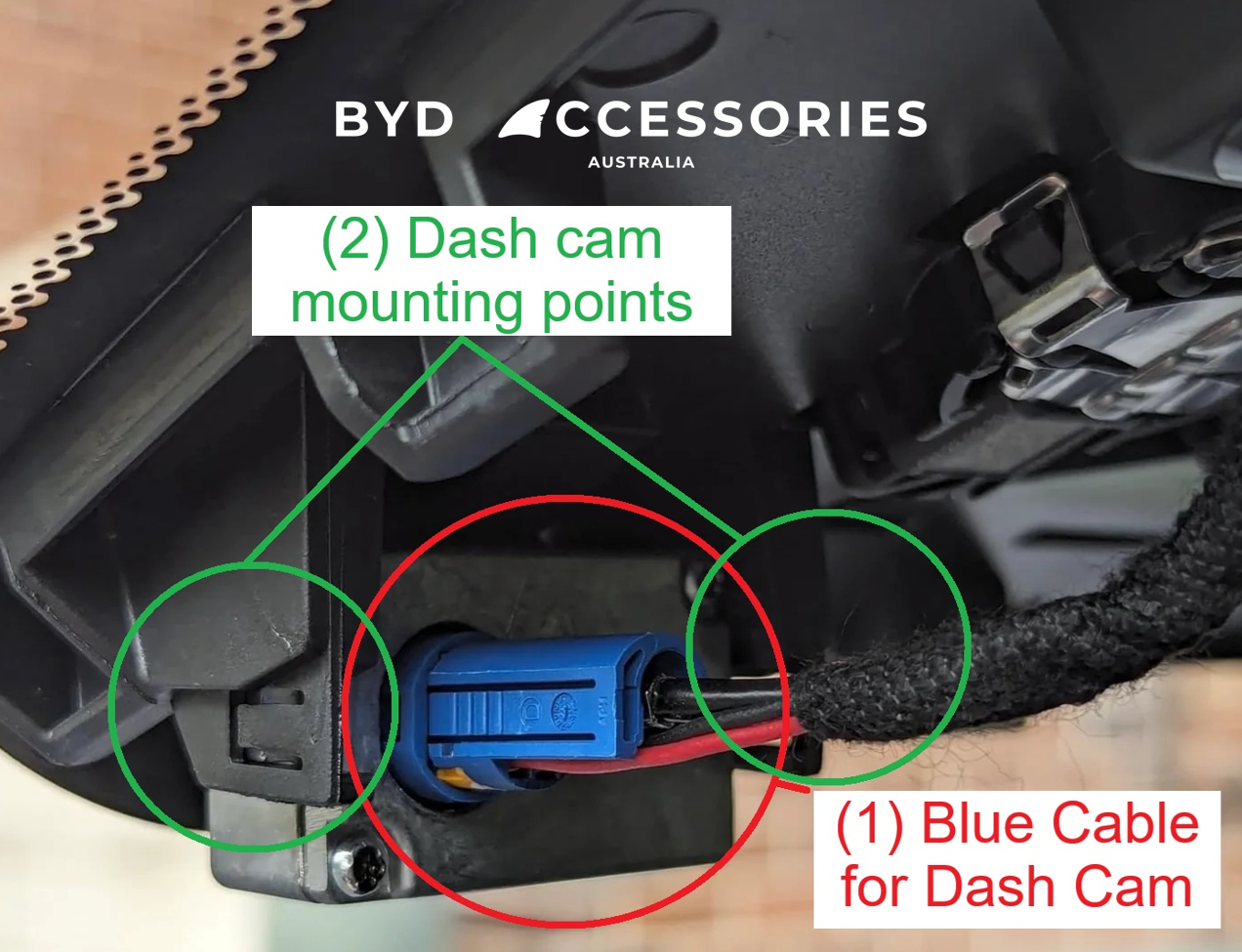 Genuine BYD Dashcam for Seal, Sealion 6, ATTO 3, Dolphin