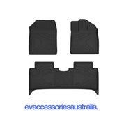 BYD Atto 3 Premium 3D Custom Moulded Floor mats (Front and Rear)