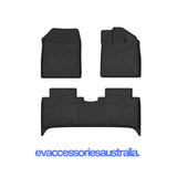 Denza D9 Premium 3D Custom Moulded Floor Mats (Front and Rear)
