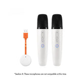 Wireless Karaoke Microphones by Puremic for BYD - 2 Microphone Set