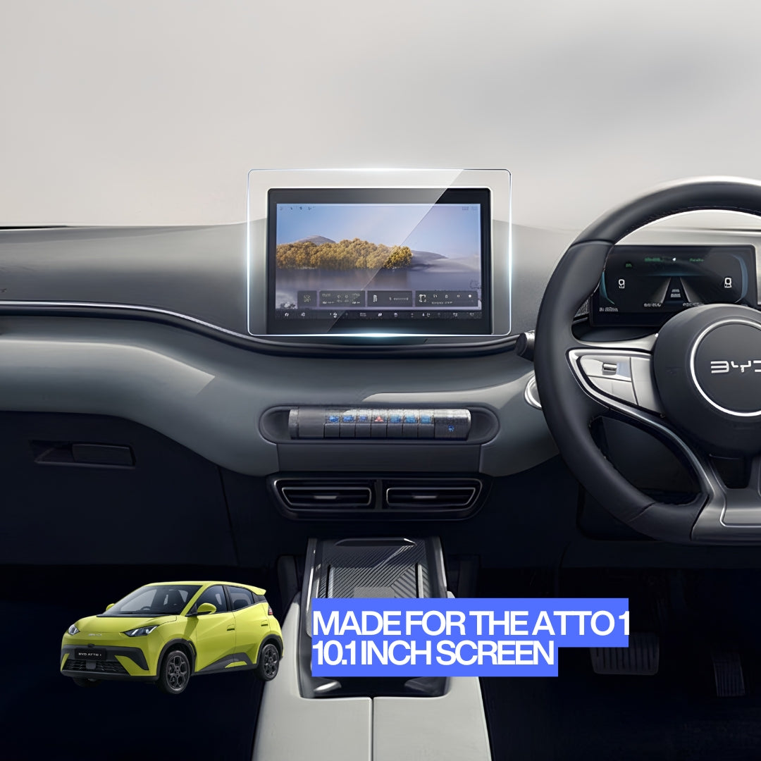 BYD Atto 1 Tempered Glass Screen Protector – 10.1" Infotainment Screen