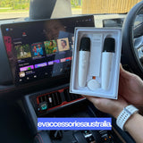 Wireless Karaoke Microphones by Puremic for BYD - 2 Microphone Set