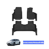 BYD Sealion 7 Premium 3D Custom Moulded Floor mats (Front and Rear) - PRESALE SHIPPING 30 AUG - 10 SEP
