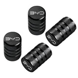 BYD Tyre Valve Caps - High Grade Aluminium - Design B