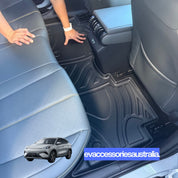 BYD Atto 3 Evo Premium 3D Custom Moulded Floor Mats (Front and Rear)