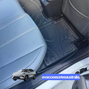 BYD Atto 3 Evo Premium 3D Custom Moulded Floor Mats (Front and Rear)