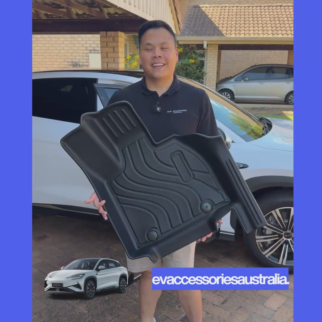 BYD Sealion 7 Premium 3D Custom Moulded Floor mats (Front and Rear)