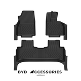 BYD Sealion 8 Premium 3D Custom Moulded Floor Mats (Front and Rear)