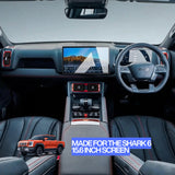 BYD Shark 6 Tempered Ultra Clear Glass Screen Protector – 15.6" Infotainment Screen